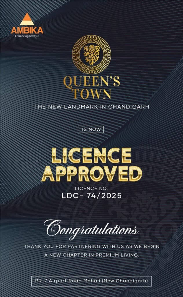 Licence APPROVED ‣ Ambika New Chandigarh